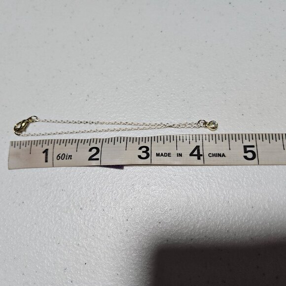 Elegant AB Rhinestone Crystal Bracelet White Gold Tone Chain Fashion Jewelry - Picture 6 of 6